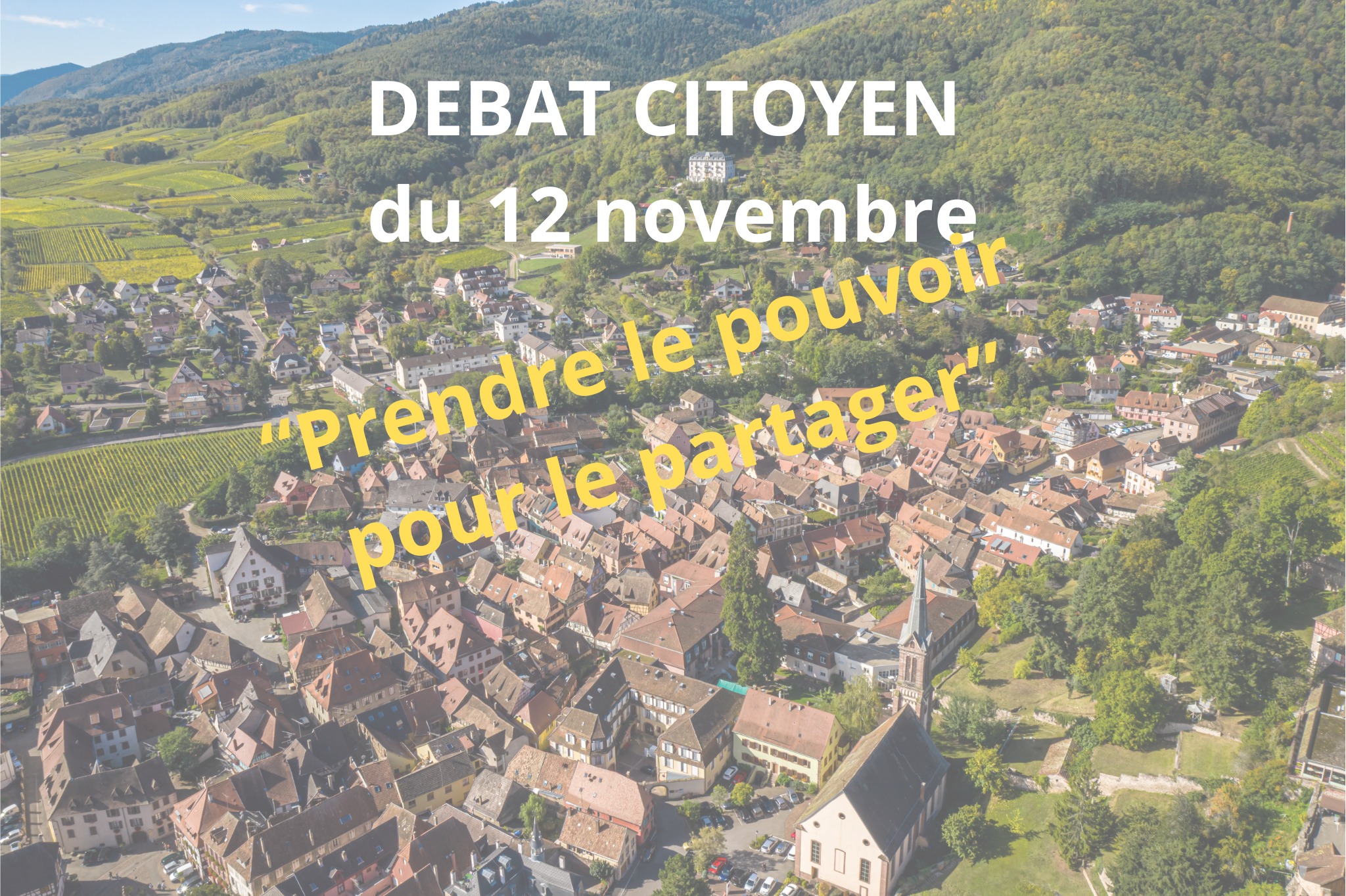 débat citoyen municipales Ribeauvillé 2026